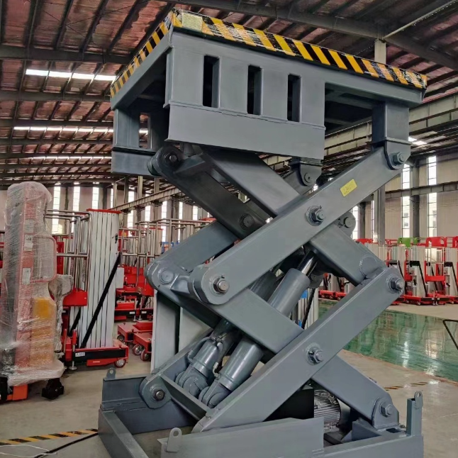 新罗剪叉式升降平台